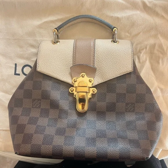 Louis Vuitton | Bags | Louis Vuitton Brown And Cream Clapton  display picture 2